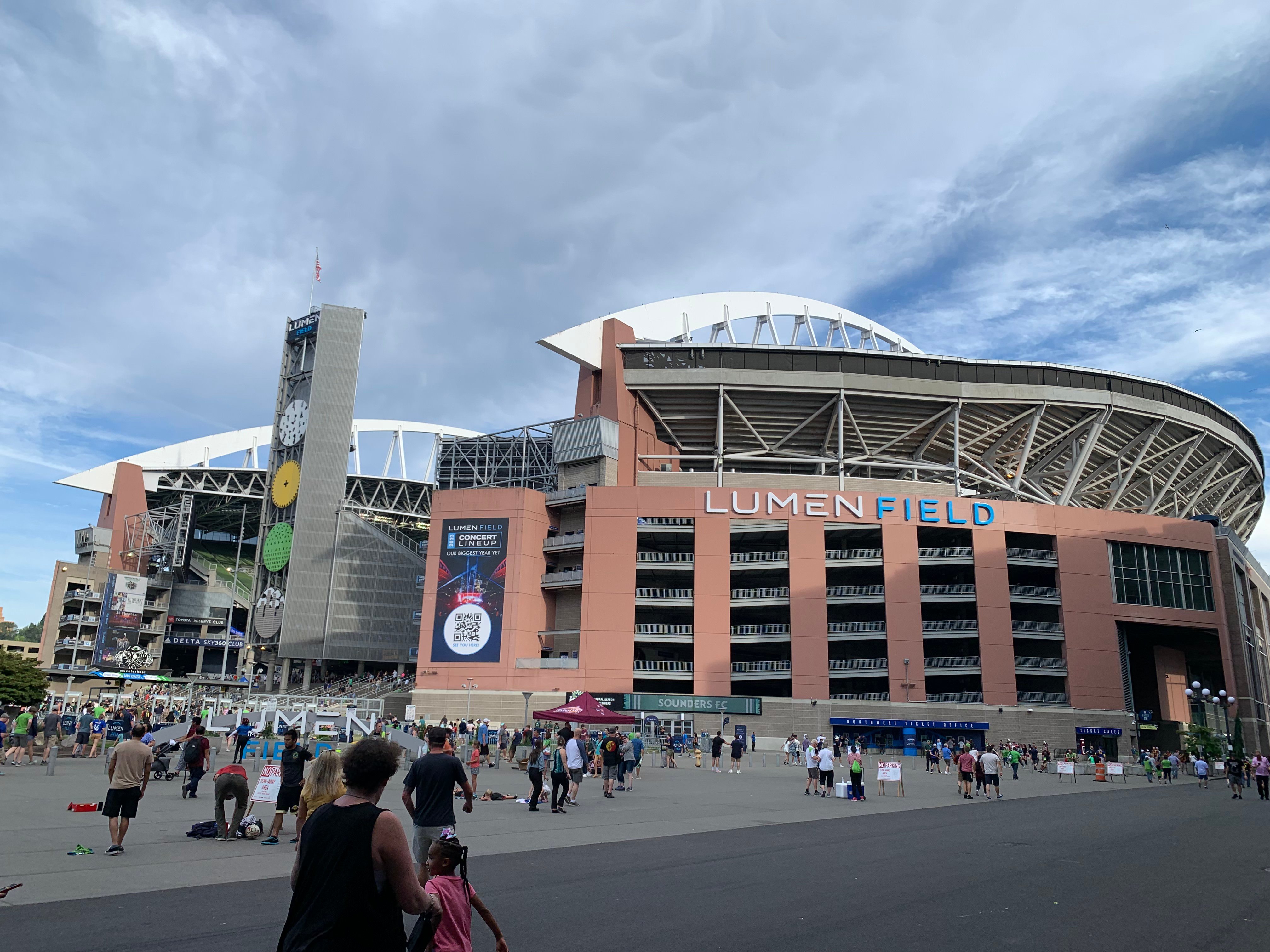 Lumen Field in Seattle, a 2026 World Cup venue, the kind of stadium the returned round-of-16 tickets were for