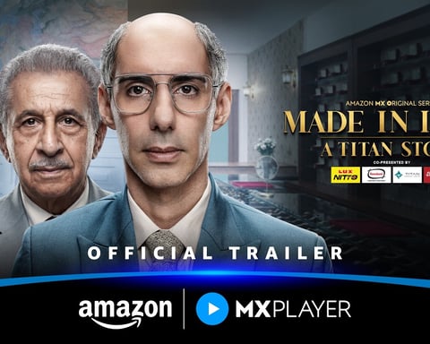 Made In India A Titan Story official poster featuring Naseeruddin Shah and Jim Sarbh