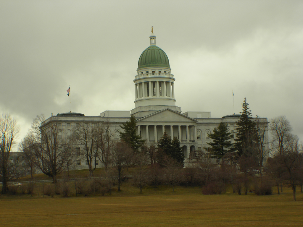 Maine State House building in Augusta, where Governor Janet Mills signed LD 1164