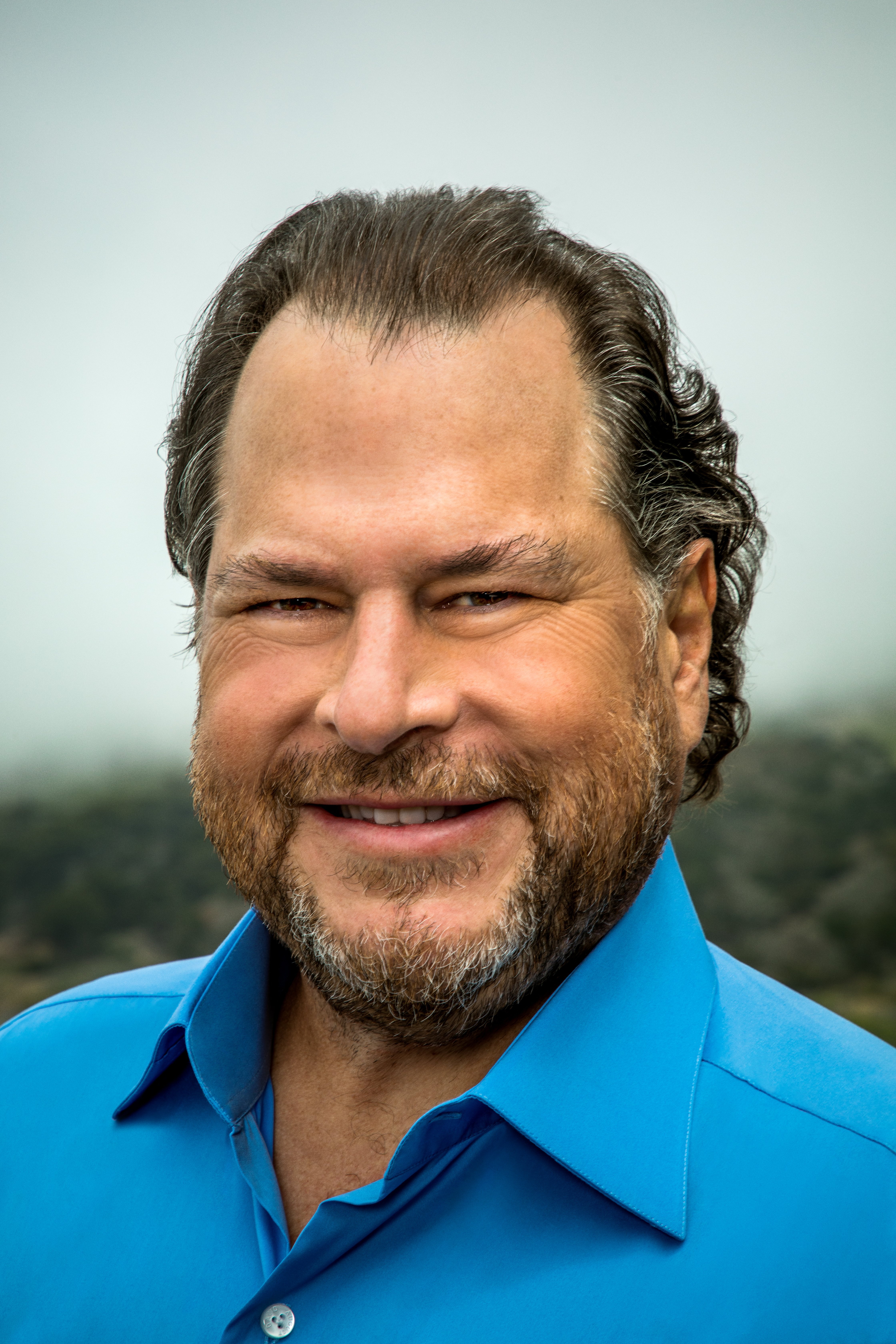 Marc Benioff, chief executive of Salesforce, which is acquiring AI customer-service firm Fin
