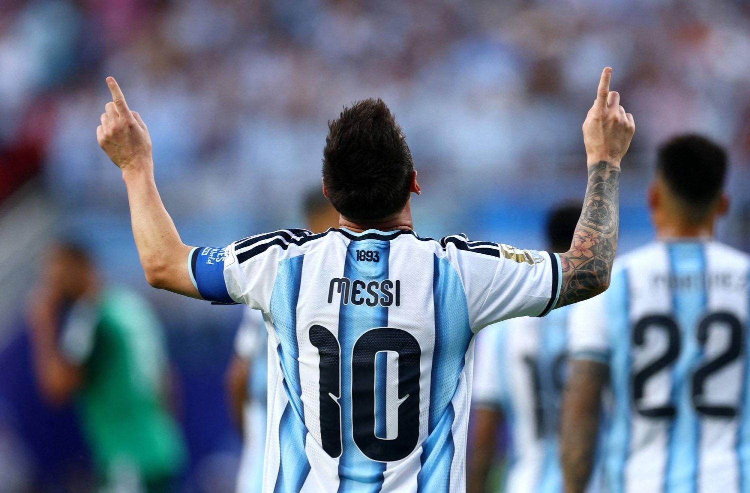 Messi Opening Goal vs Algeria World Cup 2026 Lionel Messi scoring Argentina’s opening goal against Algeria in the World Cup 2026 match