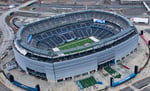 Aerial view of MetLife Stadium in East Rutherford New Jersey, venue for the Ecuador vs Germany 2026 FIFA World Cup match