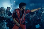 Jaafar Jackson portraying Michael Jackson in the 2026 Lionsgate biopic Michael directed by Antoine Fuqua