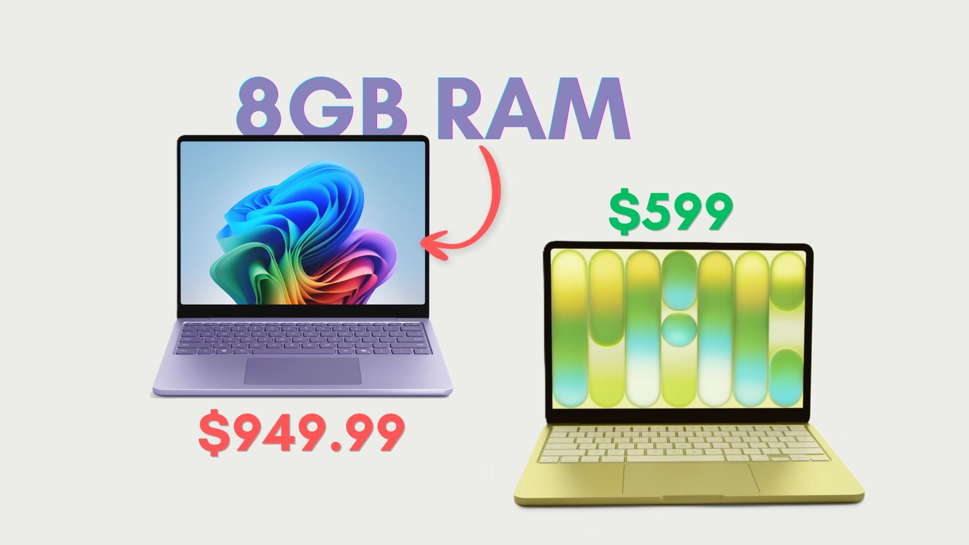 Microsoft Surface Laptop 13-inch and Surface Pro 12-inch with new 8GB RAM configurations launched in 2026