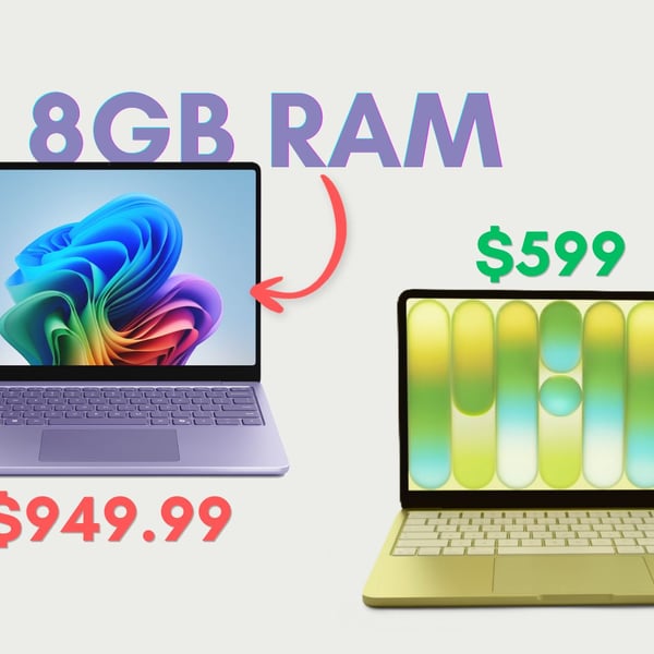 Microsoft Surface Laptop 13-inch and Surface Pro 12-inch with new 8GB RAM configurations launched in 2026