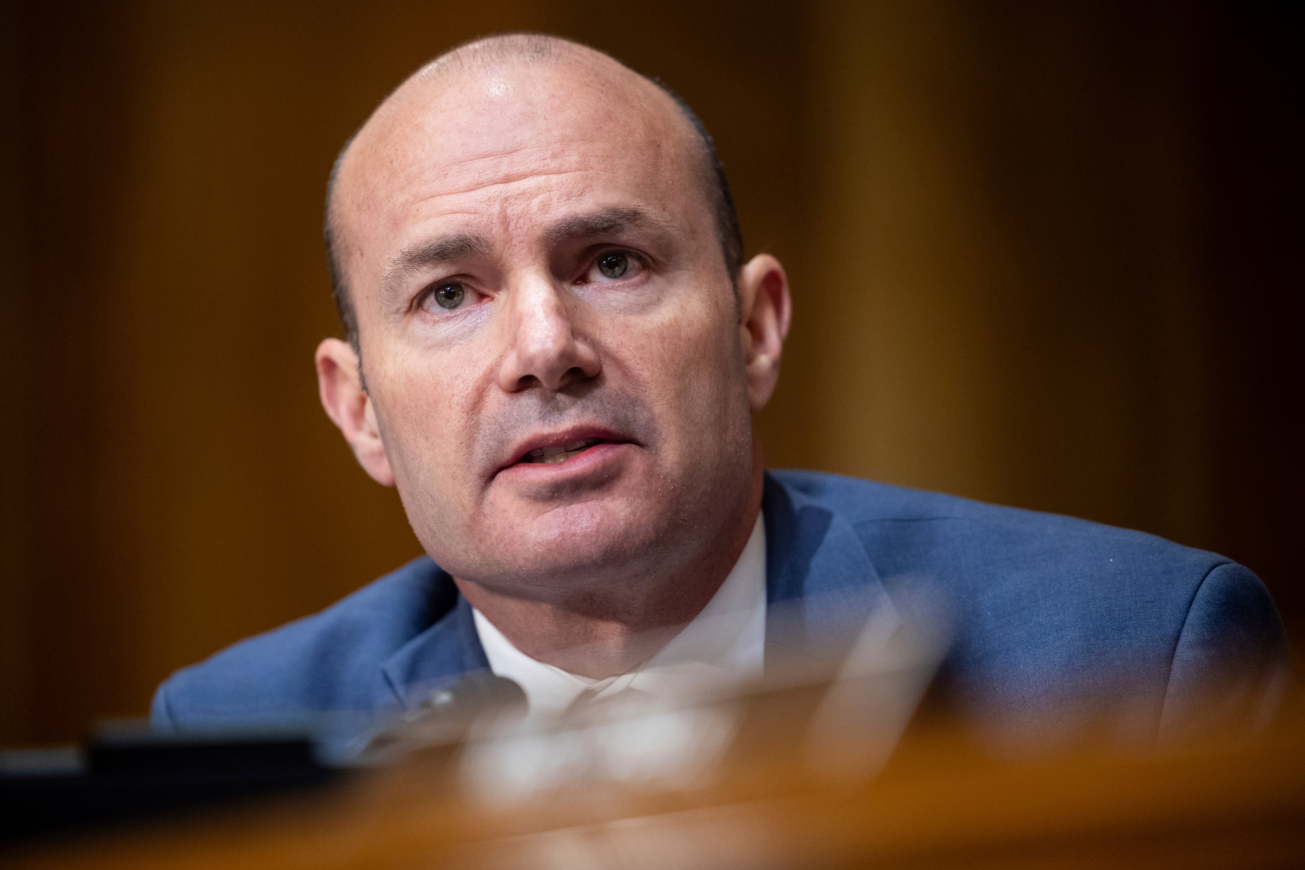 Senator Mike Lee of Utah, who attached a repeal of the Roadless Rule to a wildfire bill that cleared his committee