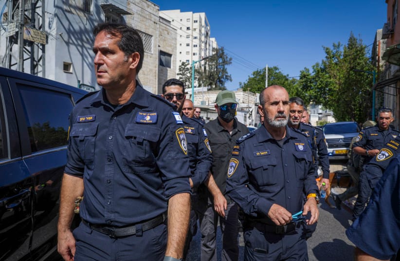 Israel Police Chief Daniel Levi during the Nahariya municipal corruption investigation, June 2026