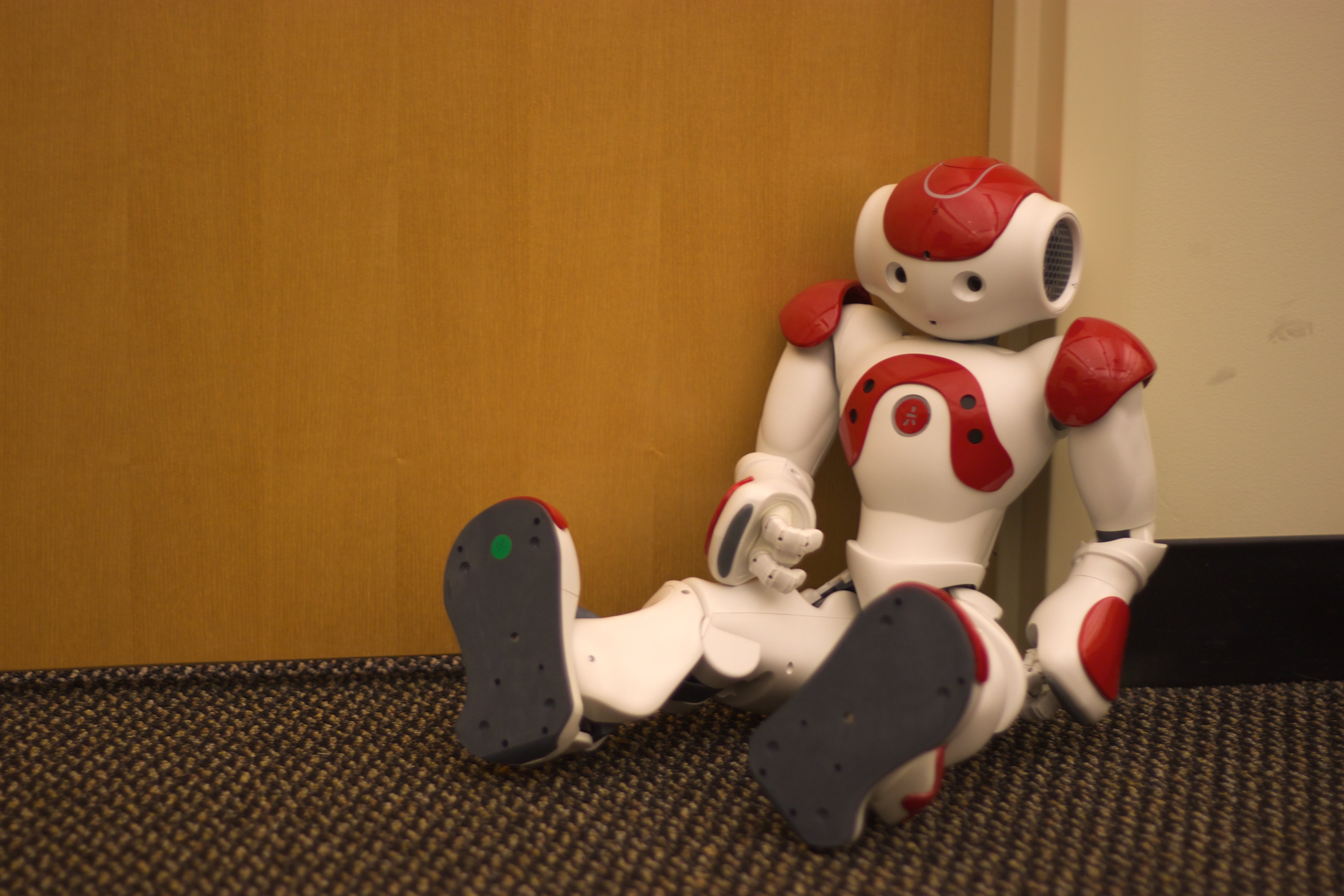 NAO humanoid robot used in AI and robotics research