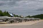 U.S. Air Force F-35A Lightning II aircraft deployed to Finland for NATO Ramstein Flag 2026 exercise