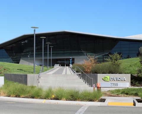 Nvidia Endeavor headquarters building in Santa Clara, California