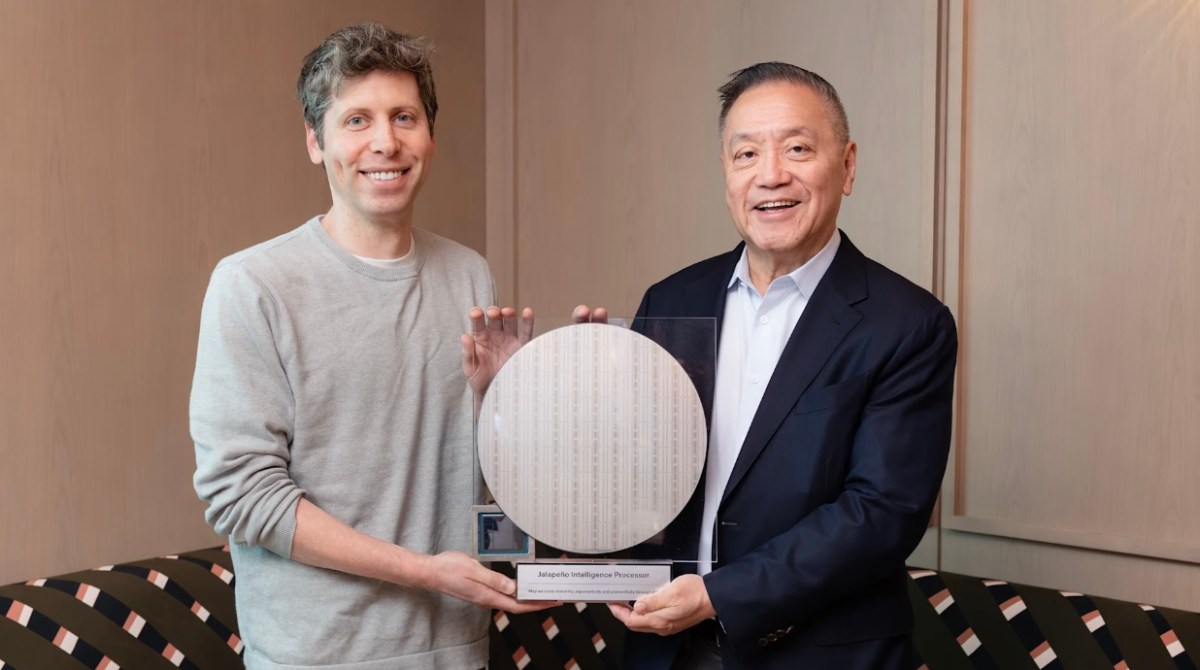 OpenAI Jalapeño custom ASIC chip package designed for LLM inference built on TSMC 3nm