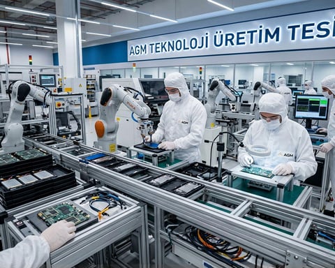 OPPO smartphones assembled at AGM Teknoloji factory in Tuzla Istanbul Turkey