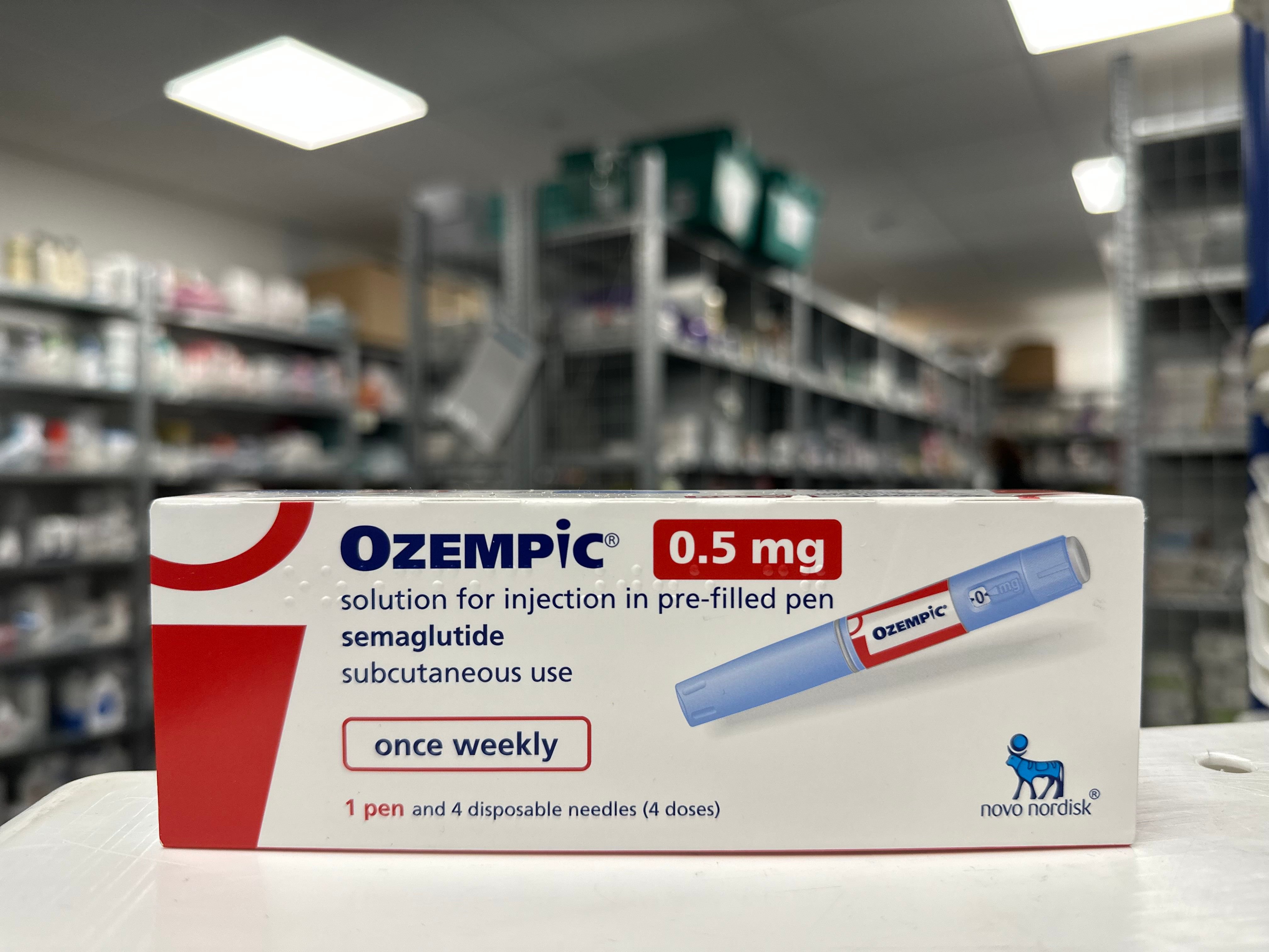 Ozempic semaglutide 0.5mg injection pen weekly dose GLP-1