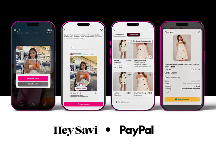 Hey Savi and PayPal agentic commerce platform launch UK with Debenhams Group
