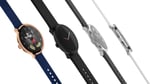 Pebble Round 2 e-ink smartwatch with circular display and leather strap