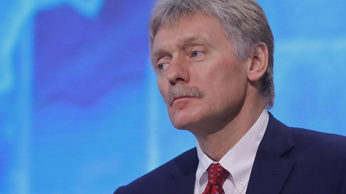 Kremlin spokesman Dmitry Peskov speaking at press briefing on Ukraine mediation June 2026