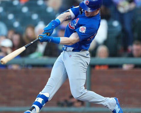Pete Crow-Armstrong hits leadoff home run on first pitch against the San Francisco Giants at Oracle Park