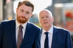 Peter Murrell arrives at Edinburgh High Court on May 25 2026 to plead guilty to SNP embezzlement charges