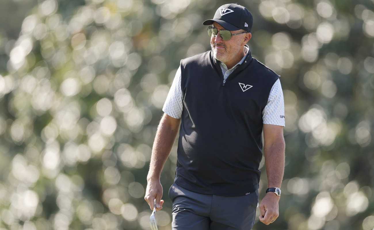 Phil Mickelson, six-time major champion, in a file photo