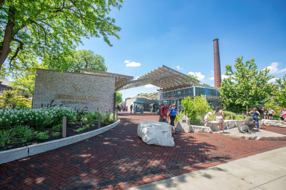 Lincoln Park Zoo during Pokémon GO Fest 2026 as official Trainer Lounge in the Investigations District