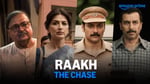 Raakh series poster featuring Ali Fazal on Amazon Prime Video