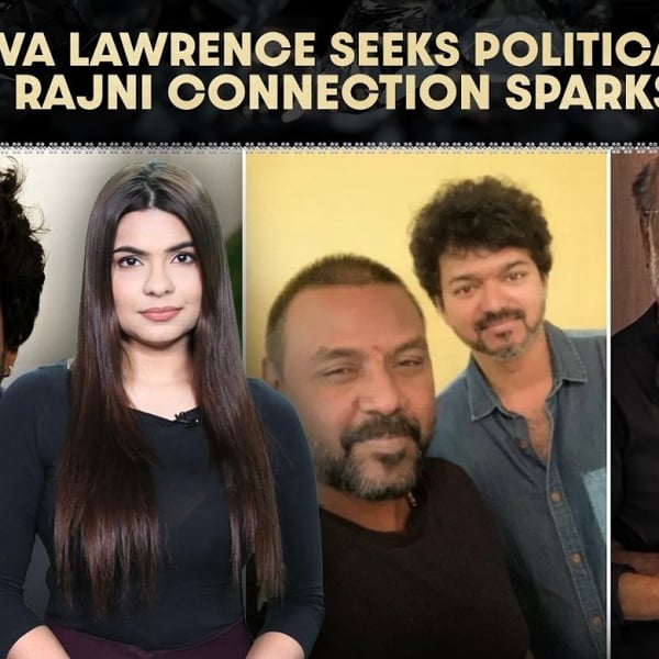 Raghava Lawrence discusses his political entry and connection to Chief Minister Vijay