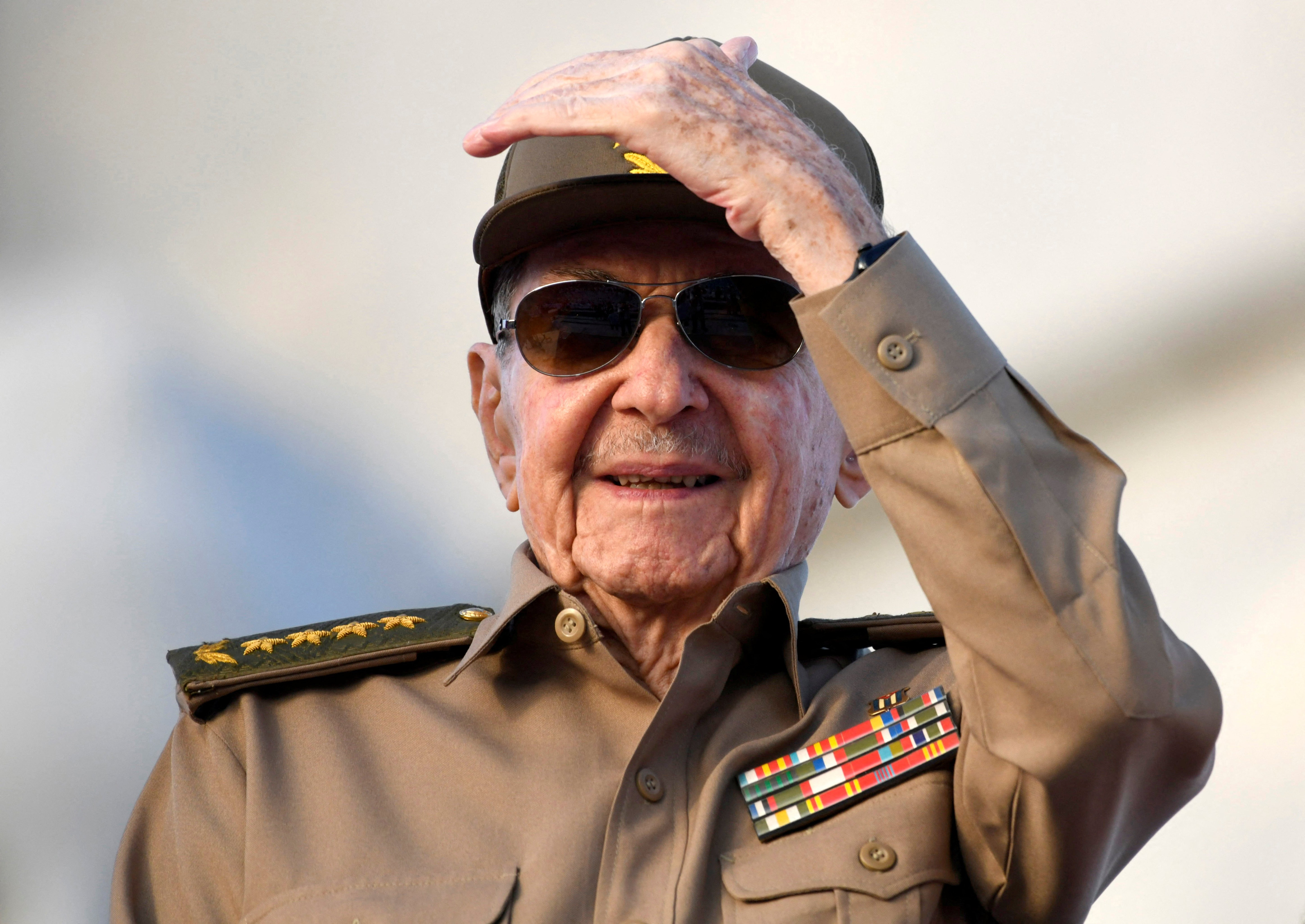 Cubans rally in Havana in support of Raul Castro amid US pressure and blockade
