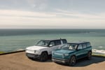 Rivian R2 and R1S electric SUVs
