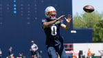 New England Patriots linebacker Robert Spillane at mandatory minicamp 2026 at Gillette Stadium