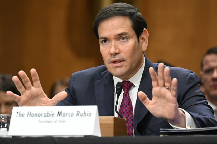 Secretary of State Marco Rubio testifies before the Senate Foreign Relations Committee on Western Hemisphere US policy