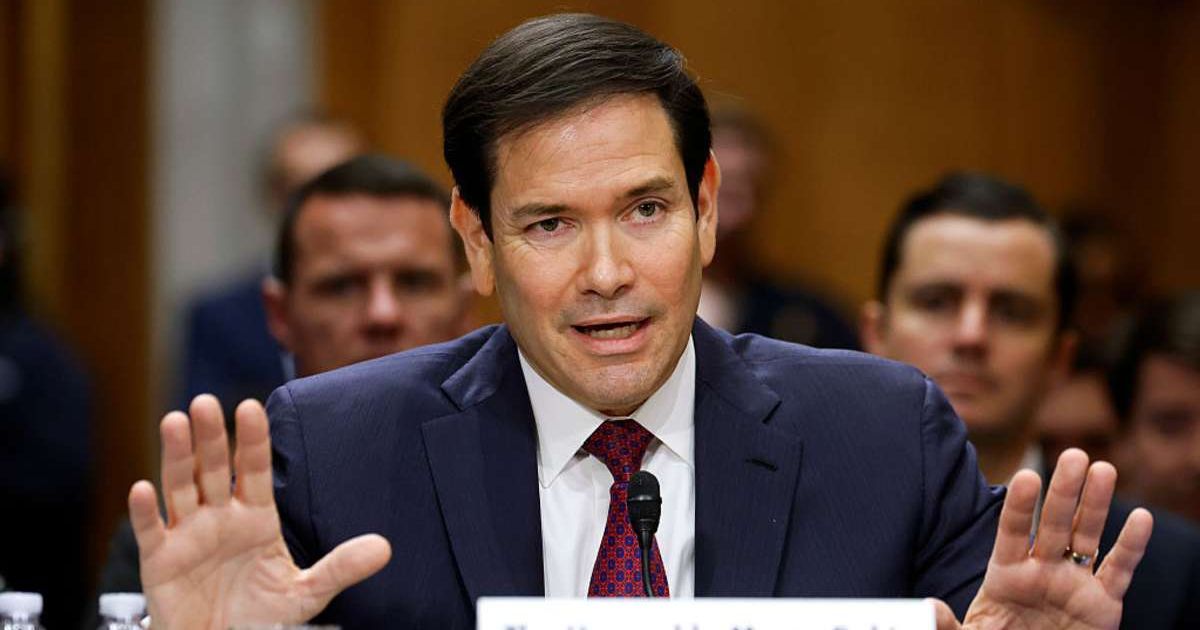 Secretary of State Marco Rubio testifies before the Senate Foreign Relations Committee, June 2026
