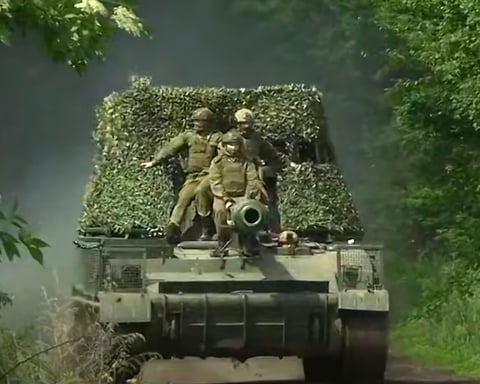 Russian forces operating on the Ukraine frontline as Vostok battlegroup reports casualties June 2026