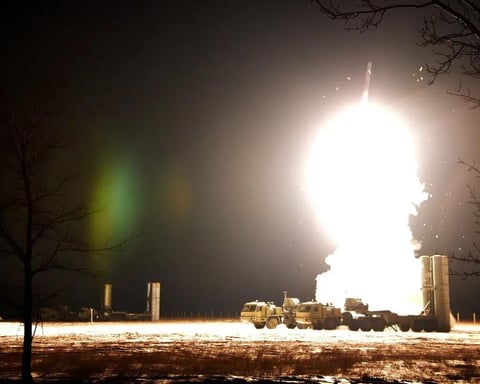 Russian air defense systems intercept Ukrainian drones over multiple regions during a large-scale aerial attack.