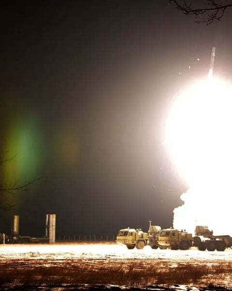 Russian air defense systems intercept Ukrainian drones over multiple regions during a large-scale aerial attack.
