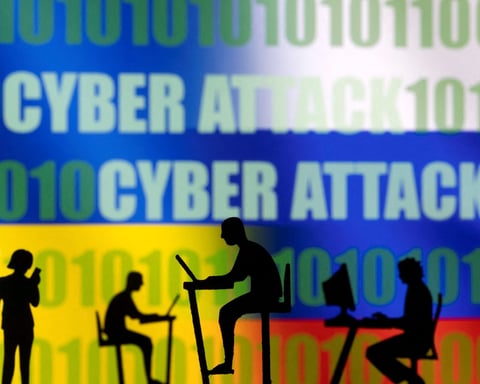 Russian hackers cyber attack NATO firewall breach visualization 2026