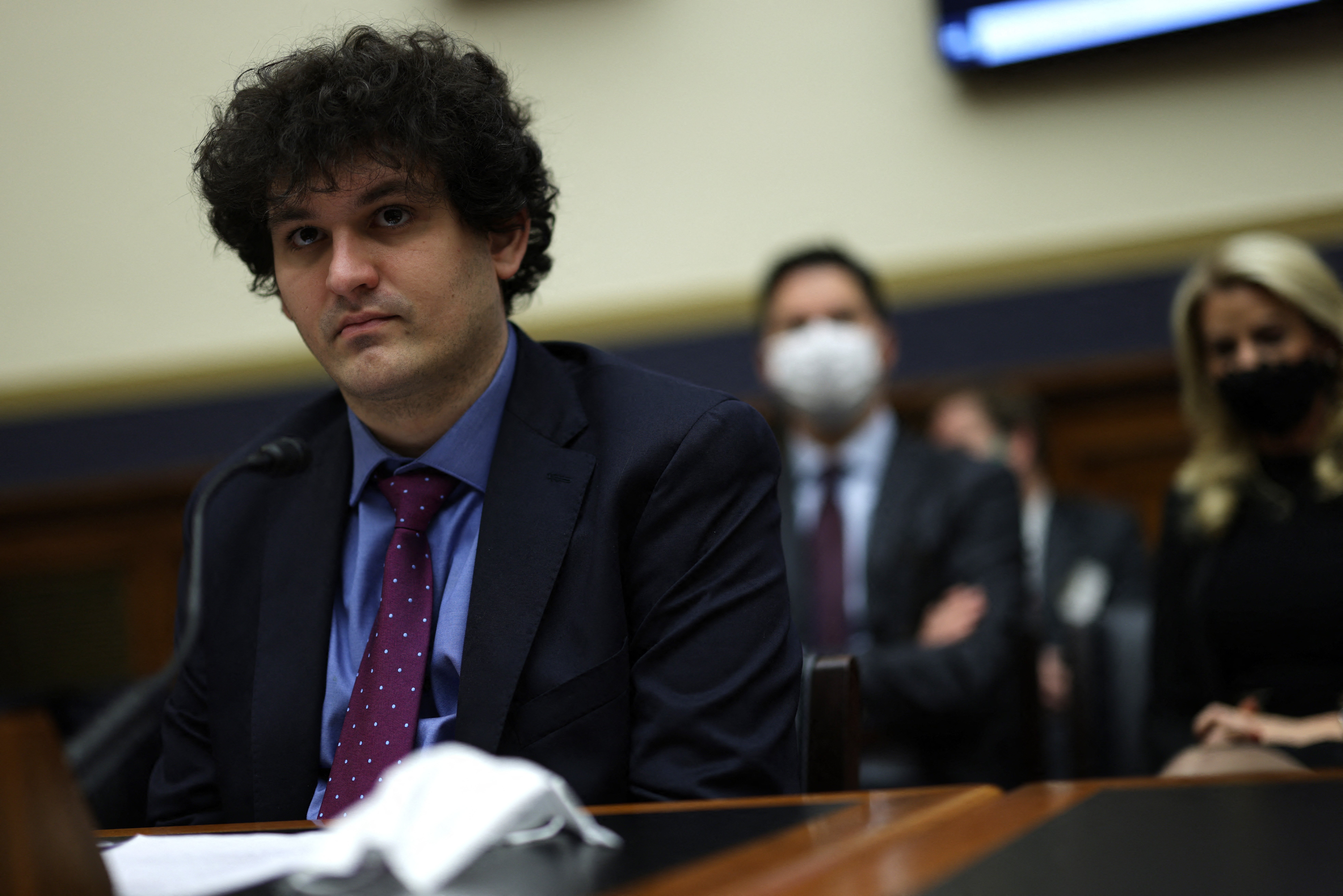 Sam Bankman-Fried at a Capitol Hill hearing as the Second Circuit denies his FTX fraud appeal