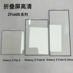 Samsung Galaxy Z Fold 8 Wide Fold 8 Ultra and Flip 8 cover screen protectors leaked side by side