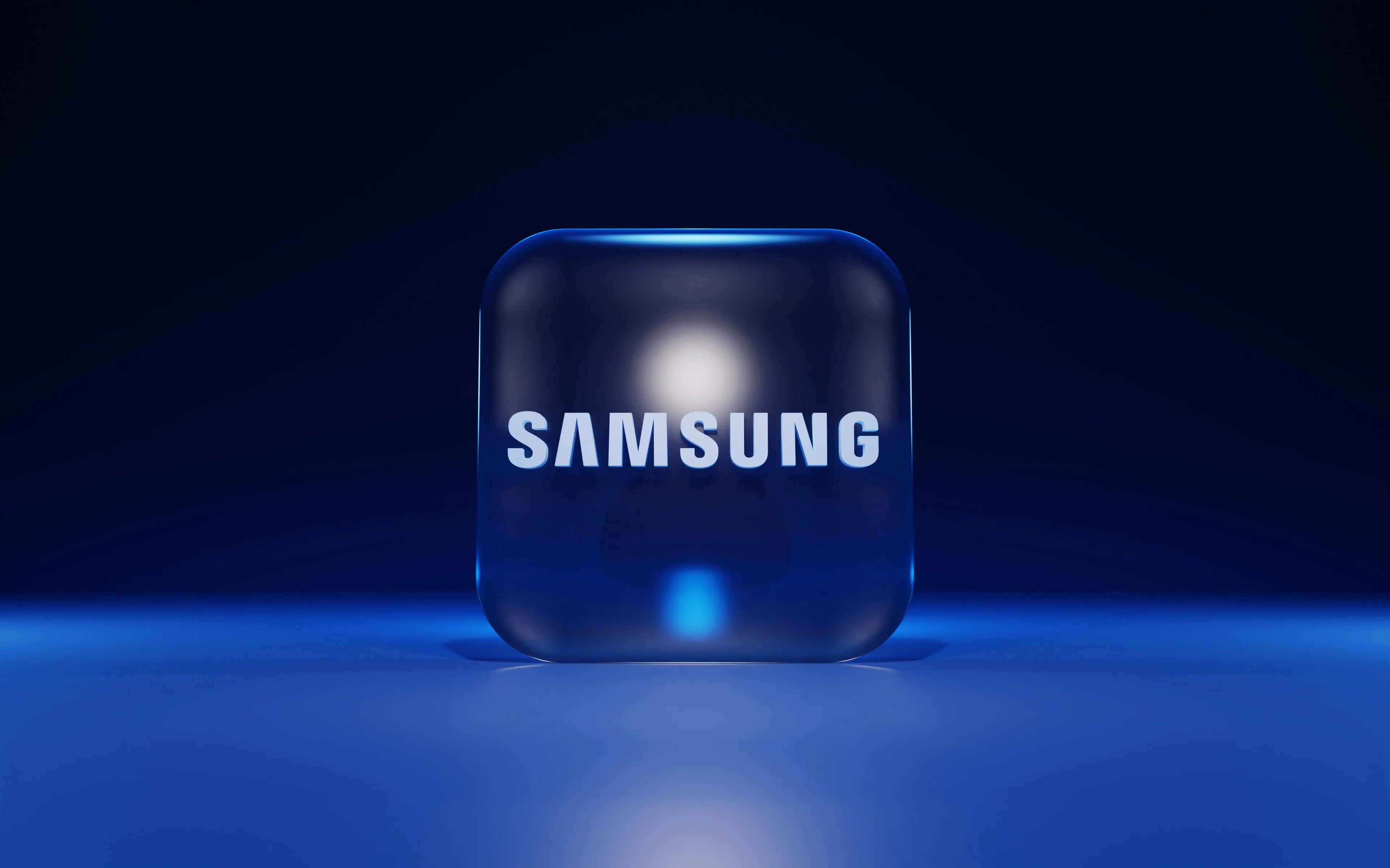 Samsung SmartThings hub and app displayed on a smartphone showing smart home device controls