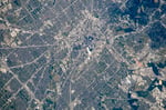NASA astronaut photograph from the International Space Station of San Antonio Texas