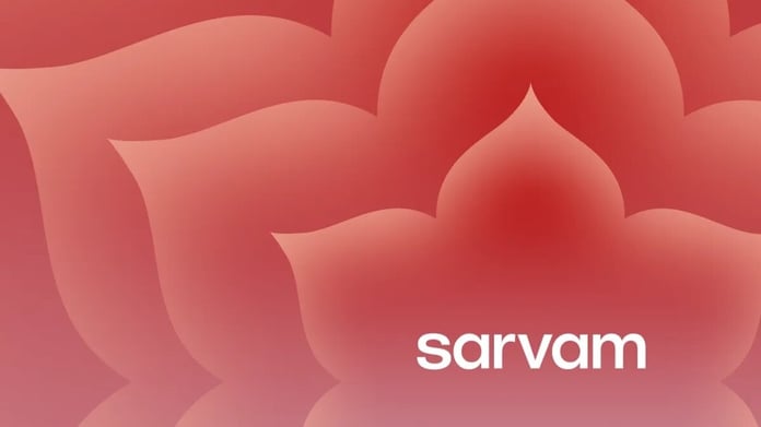 Sarvam AI logo and Indian flag context as the Bengaluru startup becomes a unicorn with HCLTech leading its Series B