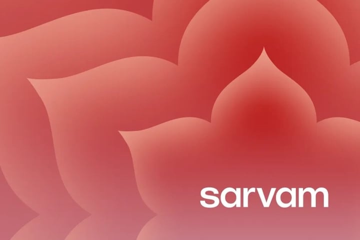 Sarvam AI logo and Indian flag context as the Bengaluru startup becomes a unicorn with HCLTech leading its Series B
