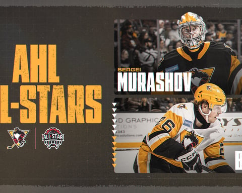 Sergei Murashov named to 2026 AHL All-Star Classic with Wilkes-Barre Scranton Penguins