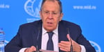 Russian Foreign Minister Sergey Lavrov speaks at a press conference in Moscow, January 2026