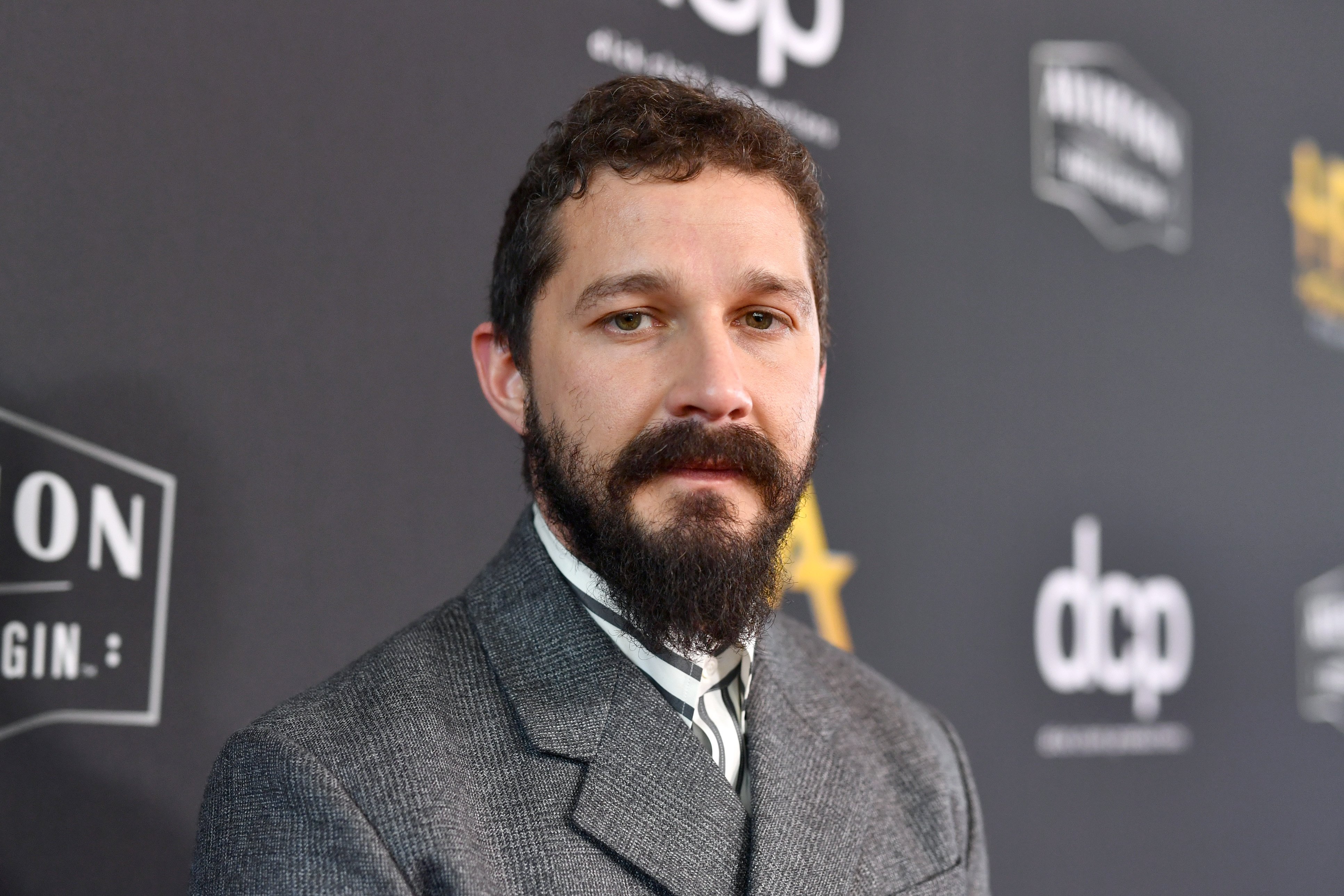 Shia LaBeouf at the 2019 Hollywood Film Awards in Beverly Hills California