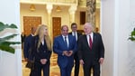 Egyptian President Abdel Fattah el-Sisi meets Conference of Presidents of Major American Jewish Organizations delegation in Cairo