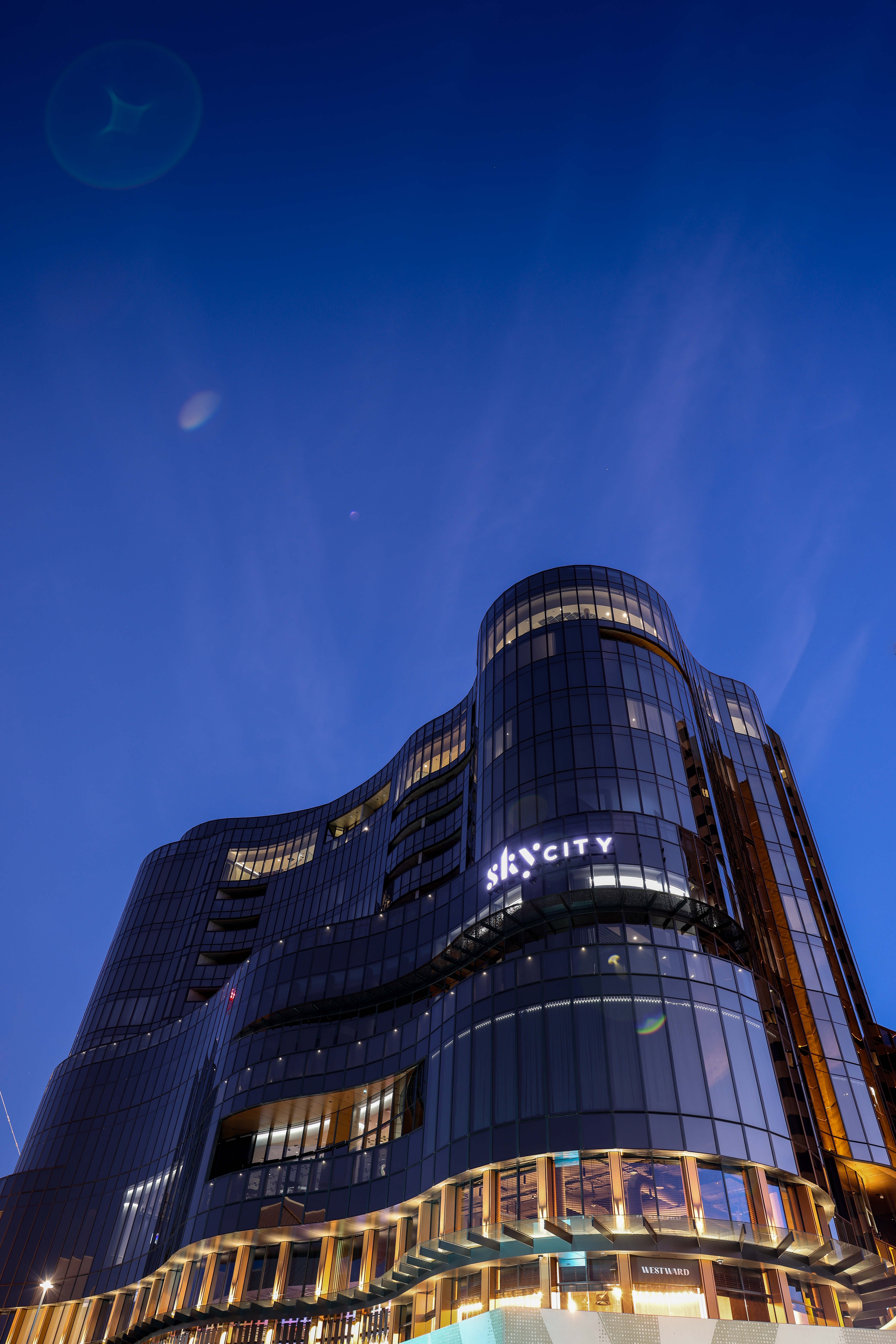 SkyCity Adelaide casino expanded building on North Terrace Adelaide South Australia