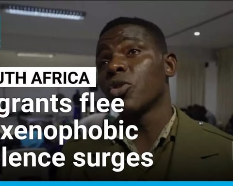 African migrants flee South Africa as xenophobic violence surges ahead of the June 30 deadline set by anti-migrant groups
