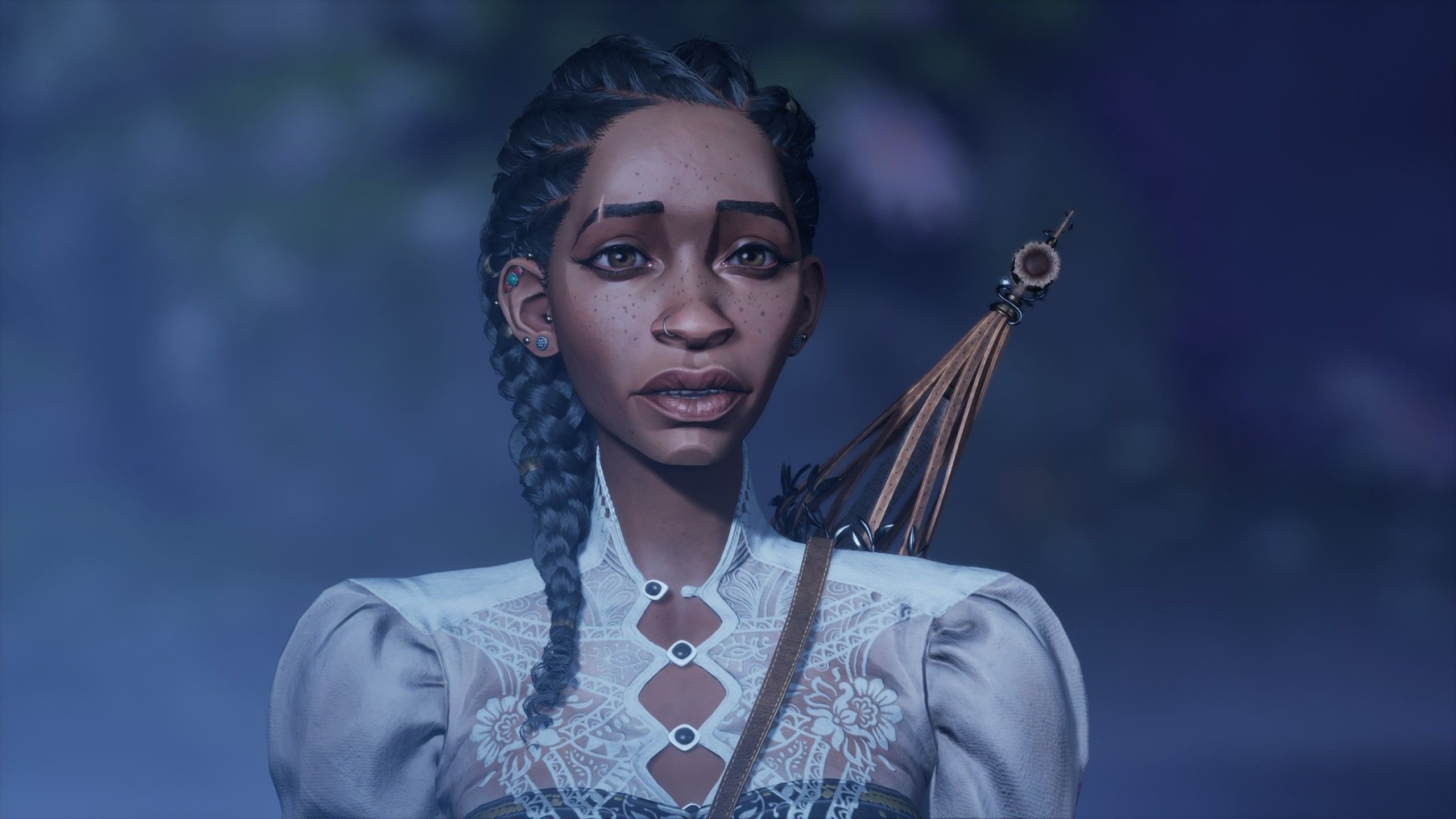 Hazel Flood, protagonist of South of Midnight by Compulsion Games, in gameplay