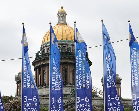 Attendees at SPIEF 2026 St. Petersburg International Economic Forum energy panel