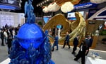 Participants tour the exhibition at the St. Petersburg International Economic Forum SPIEF 2026 Russia